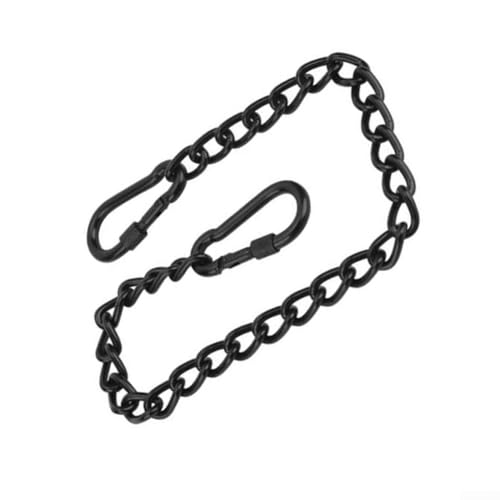 Robuste Boxsackkette mit Haken, unverzichtbares Zubehör für Boxen und Kampfsport, 660 mm, Schwarz von VRTYVEYBB