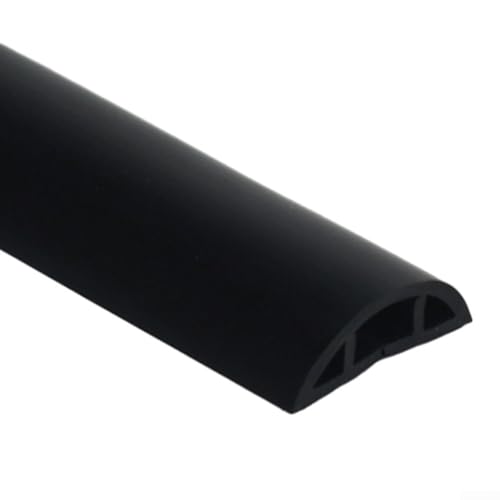 Robuster 1 m Boden-Kabelschutz, hohe Sichtbarkeit, gelbe PVC-Abdeckung für Kabel (D30-weiß) von VRTYVEYBB