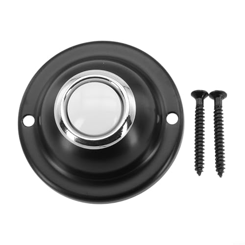 Runder Metall-Türklingel-Druckknopf mit immer eingeschaltetem Licht, perfekt für Haustüren, Design von VRTYVEYBB