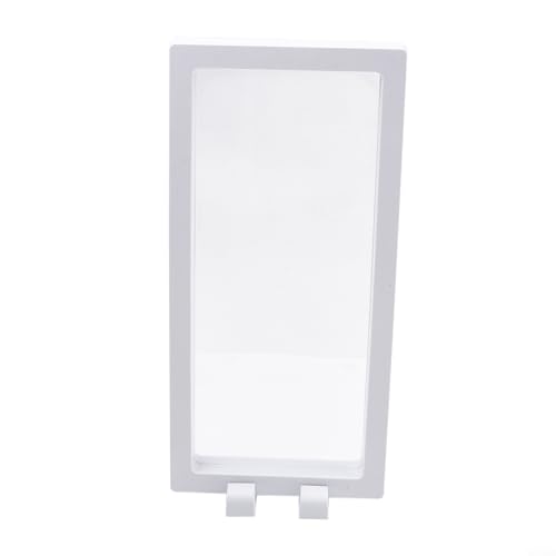 Schmuckbox mit transparenter Aufhängung und Schutzfunktionen, 230 mm x 110 mm x 20 mm (weiß) von VRTYVEYBB