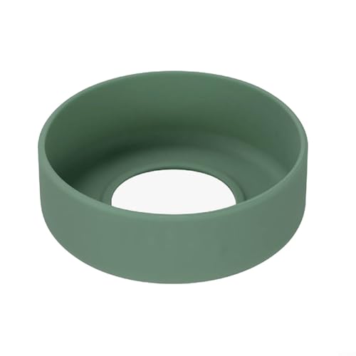 Schutzhülle aus Silikonmaterial, speziell für Wasserflaschen mit 76 x 79 mm Durchmesser (grün) von VRTYVEYBB