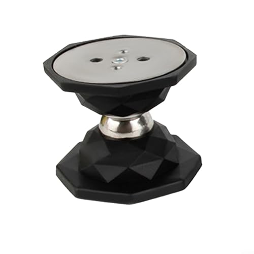 Silikon-Türstopper mit magnetischer Funktion und stabiler Basis für effektive Anti-Kollisions- und winddichte Türnutzung (schwarz) von VRTYVEYBB