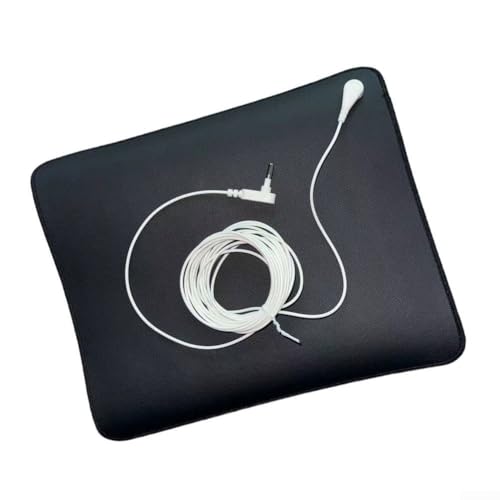 Soft Touch Erdungsmatten-Set mit 4 5 m Kabel, erhöht den Komfort bei Erdungspraktiken zu Hause oder im Studio (30 x 25) von VRTYVEYBB