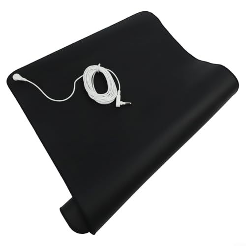 Soft Touch Erdungsmatten-Set mit 4 5 m Kabel, erhöht den Komfort bei Erdungspraktiken zu Hause oder im Studio (40 x 60) von VRTYVEYBB
