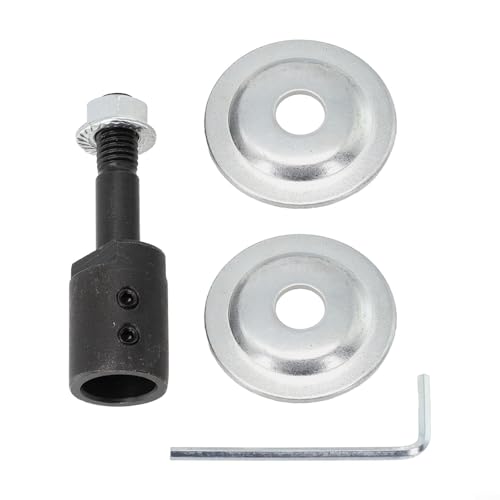 Spindeladapter zum Schleifen Polieren 516 mm Schaft Motor Bank Schleifer Zubehör (16 mm) von VRTYVEYBB