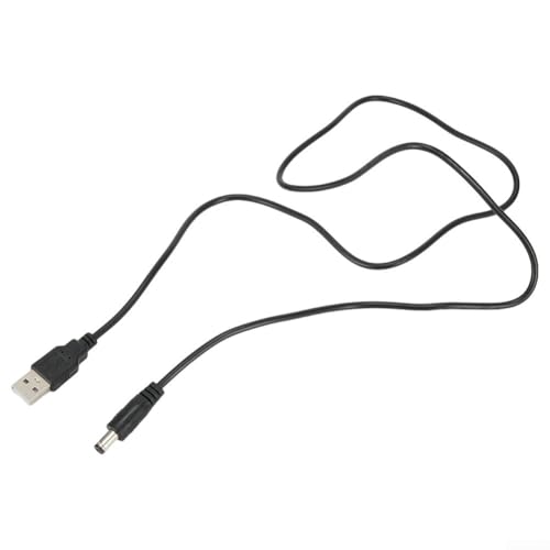 USB-Konverter-Kabel, 5 V auf 12 V, Step-Up-Adapter für 5, 5, 2, 1 mm Geräte, verbindet Strom mit Routern und Lichtern (5 V) von VRTYVEYBB