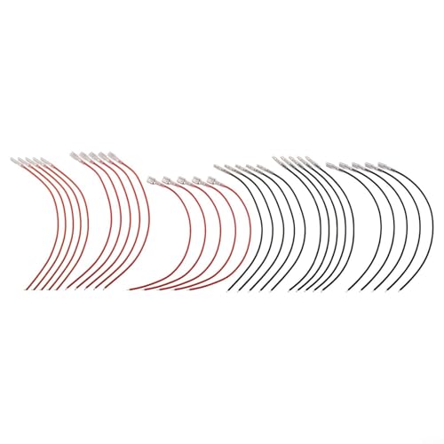 Umfassendes 30-teiliges Flachstecker-Set, perfekt geeignet für verschiedene elektrische Anwendungen von VRTYVEYBB