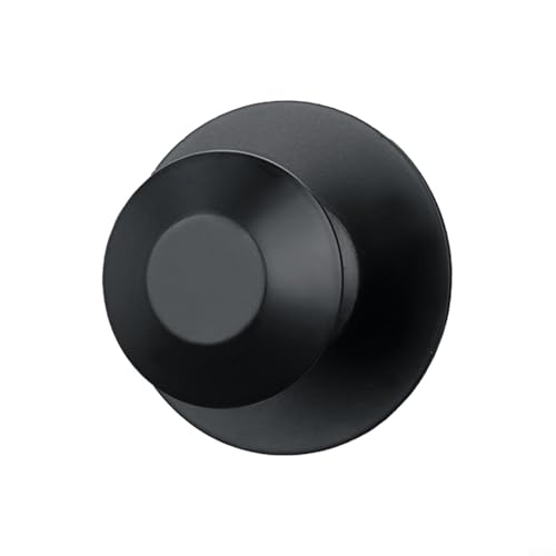 VRTYVEYBB Moderner runder Griff für Schubladen mit Stanzinstallation für moderne Häuser (schwarz) von VRTYVEYBB