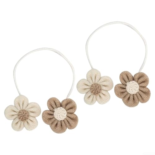 Vorhangbinder mit Blumenmuster in einem stilvollen 2er-Pack für moderne Wohnkultur von VRTYVEYBB