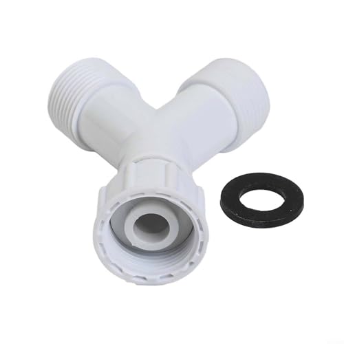 Waschmaschinen-Anschlussadapter Y-T-Design zum Anschluss von Heiß- oder Kaltwasserschläuchen von VRTYVEYBB