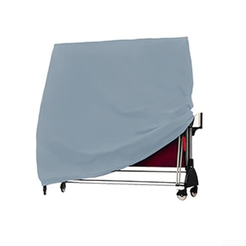 Wetterbeständiger Staubschutz für Tischtennis, 210D Oxford-Stoff, 165 x 70 x 185 cm, Grau von VRTYVEYBB