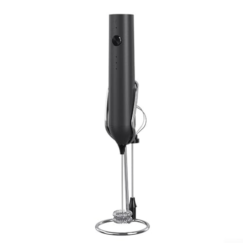 Wiederaufladbares Hand-Milchaufschäumer-Set für einfaches Aufschäumen von Kaffee und Milch mit einstellbaren Geschwindigkeitsoptionen ( von VRTYVEYBB
