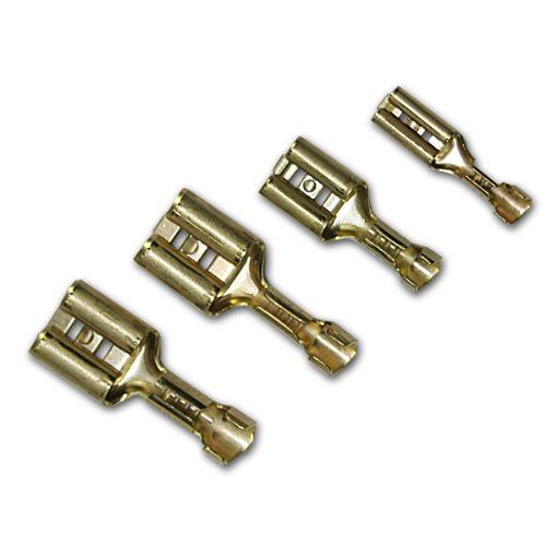 VS-ELECTRONIC - 320027 Kabelsteckschuhe Set, Blank Beutel, 40 Stück von VS Electronic