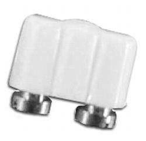 VS-ELECTRONIC - 331002 Miniatur-Kupplung, 2.6 mm, 2-Polig, Weiß 61/17 weiß von VS-ELECTRONIC