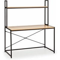 Carmen Computer-Schreibtisch 1 Ablage, Farbe Eiche/Schwarz, 120 cm Carmen Computer-Schreibtisch 1 Ablage, Farbe Eiche/Schwarz, 120 cm von VS VENTA-STOCK