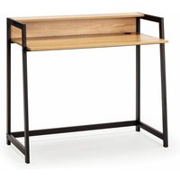 Computertisch Naia 1 Regal, Farbe Eiche/Schwarz, 105 cm Computertisch Naia 1 Regal, Farbe Eiche/Schwarz, 105 cm von VS VENTA-STOCK