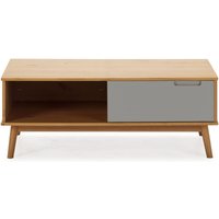 Couchtisch Bruce 1 Schiebetür und 1 Öffnung, Massivholz, 110 cm (b) 55 cm (t) 44 cm (h) von VS VENTA-STOCK