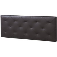 Polsterbett Kopfteil Rombo 160x60 cm Schoko - schoko von VS VENTA-STOCK