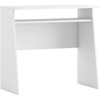Schreibtisch Nilson Tisch 1 Ablage Weiß, 80 cm (b) 40 cm (t) 75,5 cm (h) - Weiß von VS VENTA-STOCK