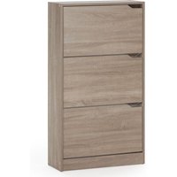 Schuhregal Angel, 3 Türen, Eichenfarben, für 18 Paar Schuhregal Angel, 3 Türen, Eichenfarben, für 18 Paar von VS VENTA-STOCK