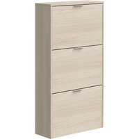 Schuhschrank 3 Türen Rubi Eiche Farbe, 60 cm x 22 cm x 113 cm Schuhschrank 3 Türen Rubi Eiche Farbe, 60 cm x 22 cm x 113 cm von VS VENTA-STOCK
