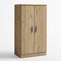 Vs Venta-stock - Schuhschrank Bilbao 2 Türen Holz Farbe, Sideboard, 55 cm x 35 cm x 100 cm - Holz von VS VENTA-STOCK