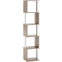 Vs Venta-stock - Wohnzimmerregal Maldivas 5 fächern Eichenfarbe von VS VENTA-STOCK