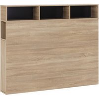 Vs Venta-stock - Zeus Bettkopfteil 145 cm mit Eichenfarbe Stauraum, 2 Türen 9 Löcher Vs Venta-stock - Zeus Bettkopfteil 145 cm mit Eichenfarbe Stauraum, 2 Türen 9 Löcher von VS VENTA-STOCK