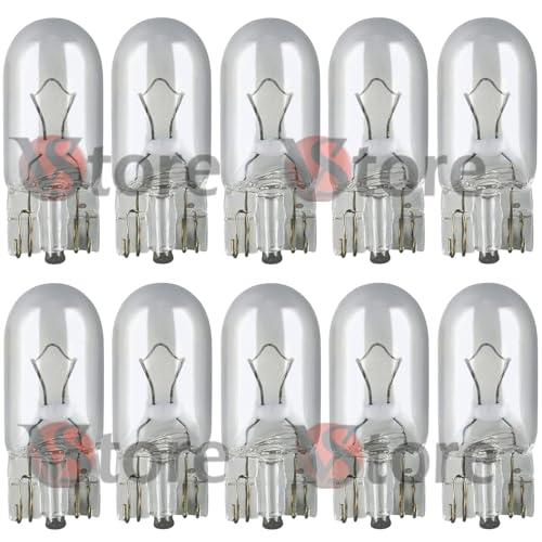 VS T10 W5W W2.1x9.5d Glassockellampe 12V 5W (10 Stück) von VS