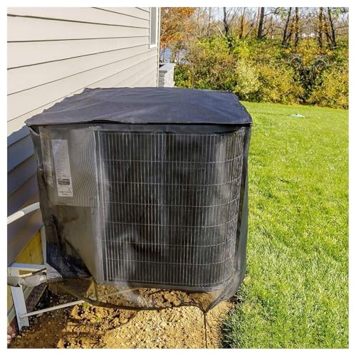 Verkleidung Wärmepumpe Atmungsaktives Mesh, Abdeckung Klimagerät Verstellbar Schutz vor Laub, Unkraut, Pappel und Unrat Verkleidung Wärmepumpe Atmungsaktives Mesh, Abdeckung Klimagerät Verstellbar Schutz vor Laub, Unkraut, Pappel und Unrat von VSAQLNWZ