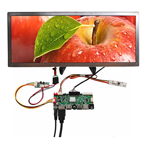 VSDISPLAY 10,3 Zoll HSD103KPW2-A10 1920x720 850nit IPS LCD Bildschirm und USB SD Karte Controller Board, Multimedia Unterstützung MP4 von VSDISPLAY