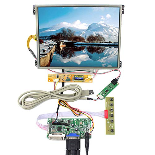 VSDISPLAY Touch-Sensor HT10X21 26,9 cm (10,4 Zoll) IPS LCD Bildschirm RT2281 DVI VGA LCD Control Board von VSDISPLAY