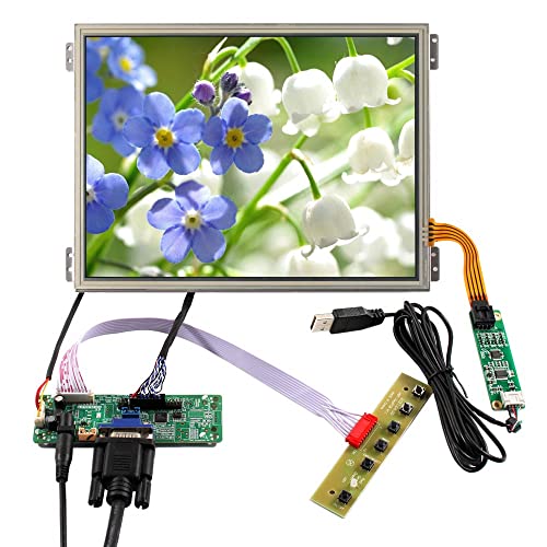 VSDISPLAY 26,4 cm (10,4 Zoll) 1024 x 768 IPS resistives Touchscreen-Panel und VGA LVDs LCD-Controller-Platine VSDISPLAY 26,4 cm (10,4 Zoll) 1024 x 768 IPS resistives Touchscreen-Panel und VGA LVDs LCD-Controller-Platine von VSDISPLAY
