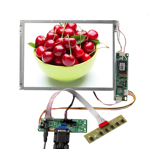 VSDISPLAY 10,4 Zoll 640X480 LQ104V1LG92 TFT LCD Bildschirm und VGA Controller Board RT2270C-806 von VSDISPLAY