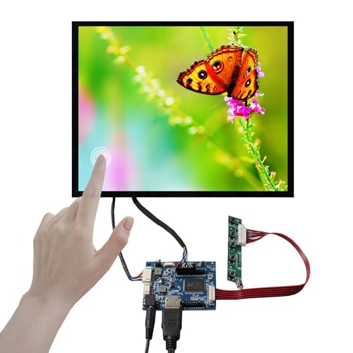 VSDISPLAY 12,1 "1024x768 4:3 600nit Kapazitive LCD Touchscreen und Audio LVDs Treibertafel 20 Pins von VSDISPLAY