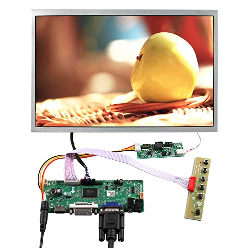 VSDISPLAY 12,1 Zoll 1280 x 800 650nit IPS LCD Bildschirm und VGA DVI Audio LVDs Controller Board 20pin WLED von VSDISPLAY