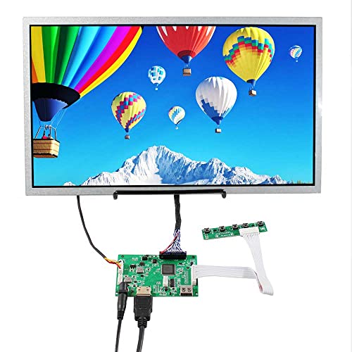VSDISPLAY 15,6 Zoll G156HTN02.1 1920 x 1080 400nit LCD Panel und USB LCD Treiberplatine VS-TY2660HU-823, unterstützt 180° drehbar von VSDISPLAY