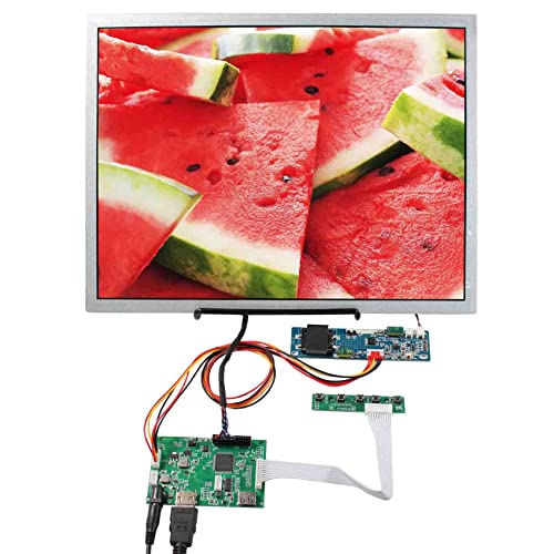 VSDISPLAY 15 Zoll 1024 x 768 1000 nit IPS LCD-Bildschirm mit USB Audio 30pin LVDs Controller Board von VSDISPLAY