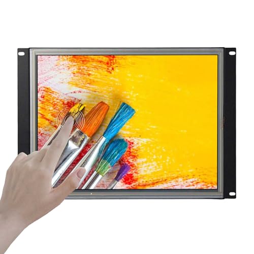 VSDISPLAY 15 Zoll 1024 x 768 1000 nit IPS LCD Industrie-Touchscreen mit VGA DVI Controllerplatine mit Metallgehäuse von VSDISPLAY