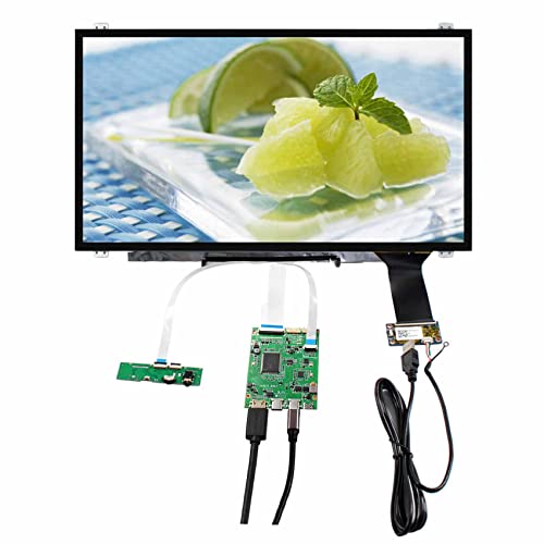 VSDISPLAY 43,9 cm (17,3 Zoll) N173HCE-E31 1920 x 1080 Wandmontierter eDP-Touchscreen-Monitor mit USB C USB C eDP Controller-Board von VSDISPLAY