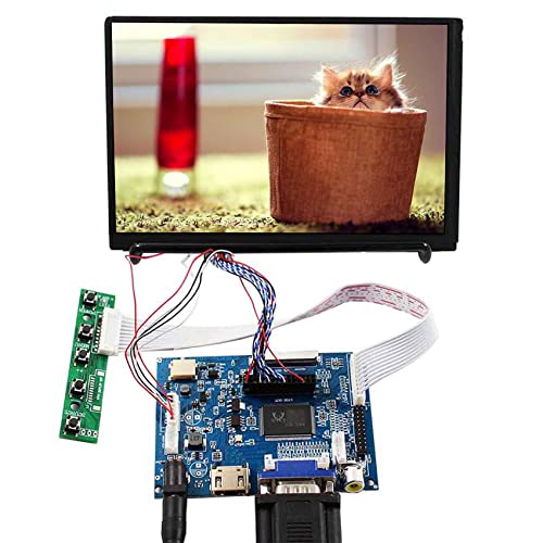 VSDISPLAY 17,8 cm (7 Zoll) 1280 x 800 IPS LCD Bildschirm N070ICG-LD1 mit VGA 2AV LCD Controller Board von VSDISPLAY