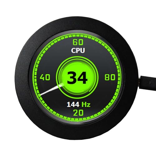 VSDISPLAY 2,1 Zoll 5,3 cm 480 x 480 IPS 450 nit LCD runder Monitor, Videoanschluss, Micro-USB-Stromversorgung, für DIY CPU, GPU, Temperatur, PC-Gehäuse-Display VSDISPLAY 2,1 Zoll 5,3 cm 480 x 480 IPS 450 nit LCD runder Monitor, Videoanschluss, Micro-USB-Stromversorgung, für DIY CPU, GPU, Temperatur, PC-Gehäuse-Display von VSDISPLAY