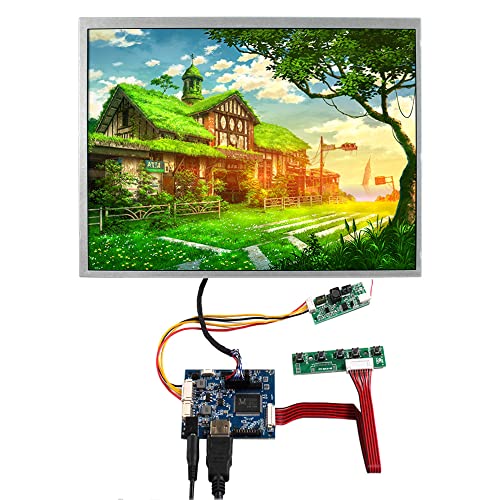 VSDISPLAY 30,7 cm (12,1 Zoll) 800 x 600 4:3 450nit VS121T-002A IPS 20pin WLED LCD Bildschirm und Audio LVDs Controller Board von VSDISPLAY