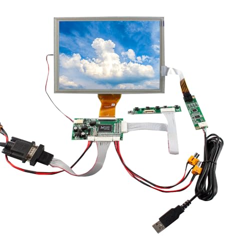 VSDISPLAY 8 Zoll EJ080NA-05A 800X600 TTL LCD-Bildschirm mit 4-Draht resistive Touch Panel und VGA 2AV Controller Board 50pins VSDISPLAY 8 Zoll EJ080NA-05A 800X600 TTL LCD-Bildschirm mit 4-Draht resistive Touch Panel und VGA 2AV Controller Board 50pins von VSDISPLAY