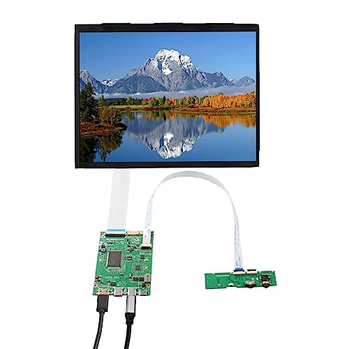 VSDISPLAY 9,7 Zoll IPS LCD Bildschirm 2048x1536 9,7 Zoll LP097QX1/LTL097QL01/HQ097QX1 mit Type-C LCD Controller Board VS-RTD2556HC-V2 von VSDISPLAY