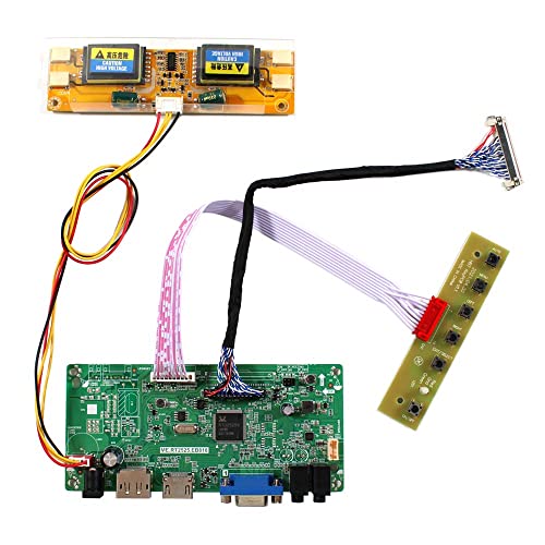 VSDISPLAY VGA DP LVDs Control Board ME.RT2525.EB818 für 17 Zoll M170EG01 M170EN01 M170EN06 1280x1024 4CCFL 30-poliger LCD-Bildschirm von VSDISPLAY