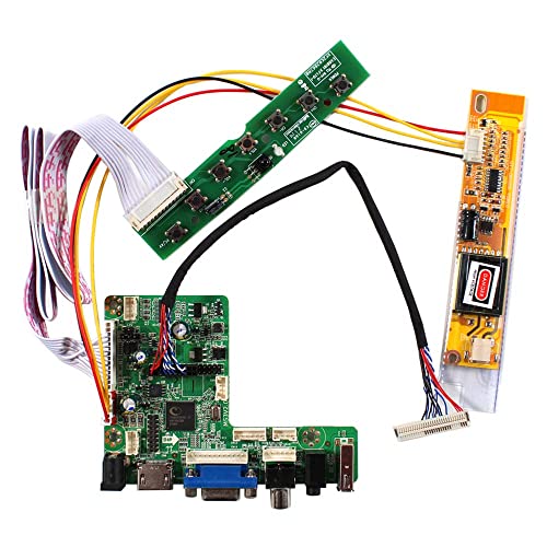 VSDISPLAY VGA USB AV LVDs Controller Board VS-M53V2.0 30pin für 14,1 Zoll 1280x800 B141EW04 B154EW02 LTN154X3-L01 LP154WX3 LTN154AT. 07 1CC. FL LCD Display von VSDISPLAY