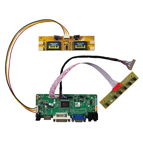 VSDISPLAY DVI VGA Audio LVDS Controller Kit für 15 Zoll 1024 x 768 2Pin 4CCFL Hintergrundbeleuchtung 20Pin LCD Bildschirm LTM150XH LTA150B850F LQ150X1LW71N LQ150X1LW73 VSDISPLAY DVI VGA Audio LVDS Controller Kit für 15 Zoll 1024 x 768 2Pin 4CCFL Hintergrundbeleuchtung 20Pin LCD Bildschirm LTM150XH LTA150B850F LQ150X1LW71N LQ150X1LW73 von VSDISPLAY