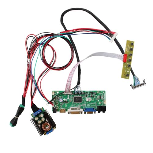 VSDISPLAY VGA DVI Audio LVDs Controller Board für 32 Zoll 1920 x 1080 P320HVN01.1 IPS 51 Pins WLED LCD-Bildschirm, mit 24 V auf 12 V DC Stromwandler Board VSDISPLAY VGA DVI Audio LVDs Controller Board für 32 Zoll 1920 x 1080 P320HVN01.1 IPS 51 Pins WLED LCD-Bildschirm, mit 24 V auf 12 V DC Stromwandler Board von VSDISPLAY