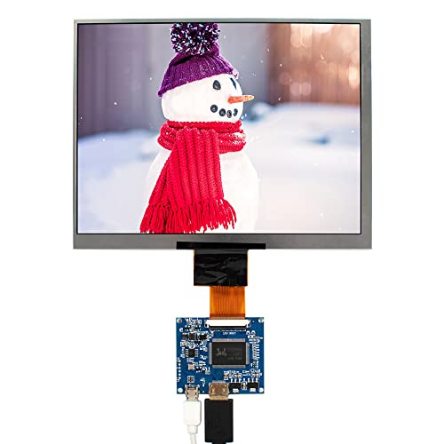 VSDISPLAY HJ080IA-01E 1024x768 350nit 40pin IPS LCD Bildschirm und Controller Board VS-TY2660V1-853 von VSDISPLAY
